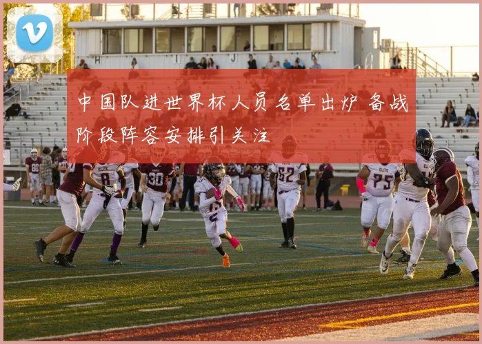 中国队进世界杯人员名单出炉 备战阶段阵容安排引关注
